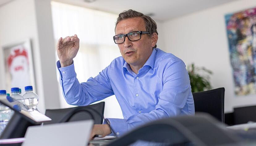 Lionel Souque ist Vorstandsvorsitzender der Rewe-Gruppe. (Archivbild)