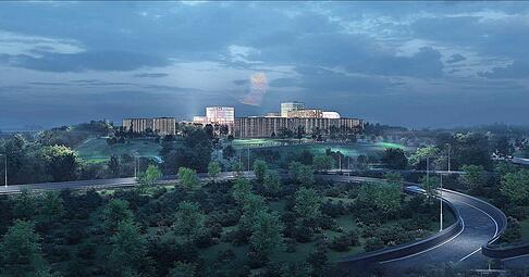 Irgendwann soll der Ipai so aussehen wie dieser Entwurf der MVRDV-Architekten aus Rotterdam.