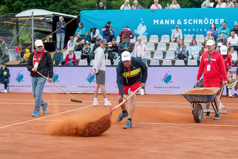 Besonders hart traf es den Finaltag.