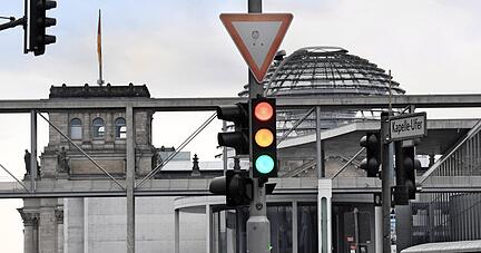 Wird die Ampel kommen oder k&ouml;nnte doch die Jamaika-Koalition unter Unionsf&uuml;hrung eine Chance haben? Der Wirtschaft ist Planungssicherheit wichtig.
Foto: dpa