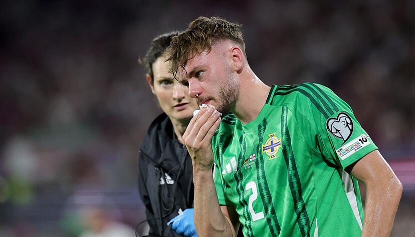 Conor Bradley wird den Nordiren gegen Deutschland fehlen.