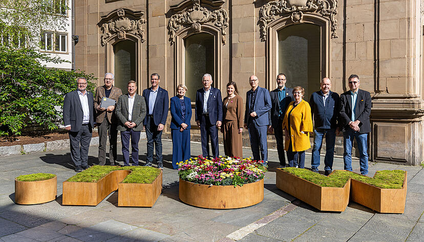 Bei der Pressekonferenz werden Details zur &bdquo;Gr&uuml;ne Hauptstadt Europas 2027" pr&auml;sentiert.