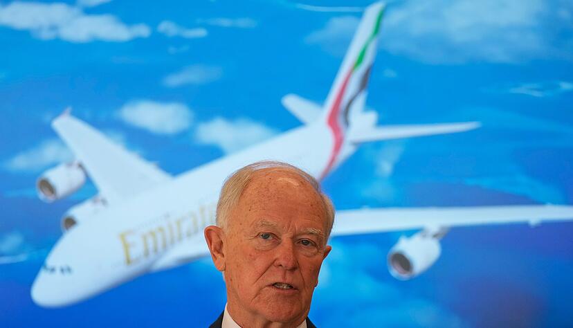 Der Chef von Emirates Airlines, Tim Clark, ist zuversichtlich, dass die Golfregion als wichtiges Drehkreuz und Reiseziel schnell wieder auf die Beine kommen wird (Archivbild)