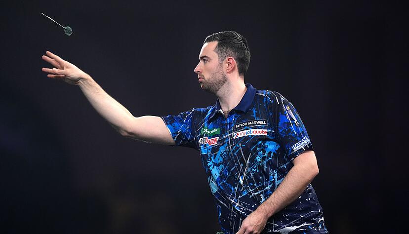 Zu stark f&uuml;r Clemens: Luke Humphries.