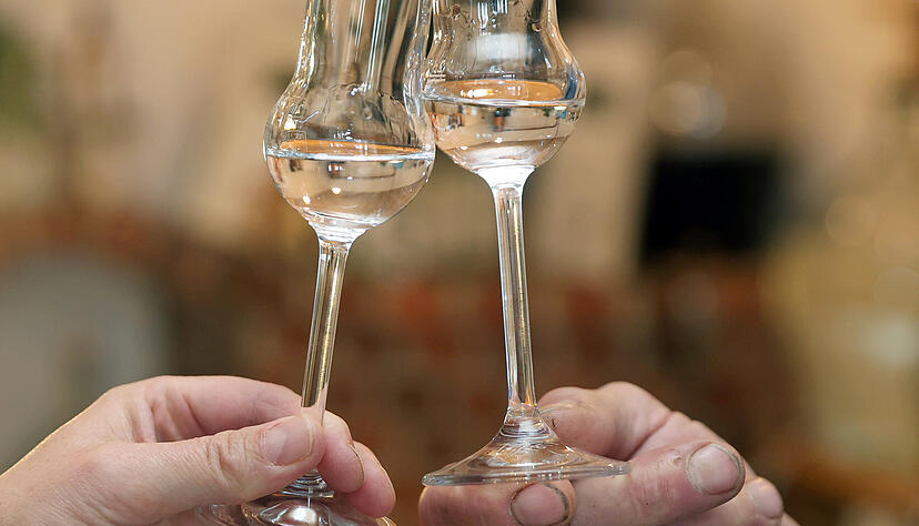 Schnaps ist nicht f&uuml;r den Rausch, sondern f&uuml;r den Genuss, meint der Kleinbrenner aus Obersulm-Weiler.