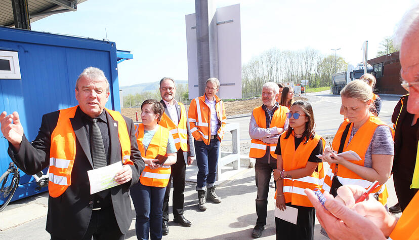 Eröffnung Recyclinghof Plus am Wartberg Eröffnung Recyclinghof Plus am Wartberg