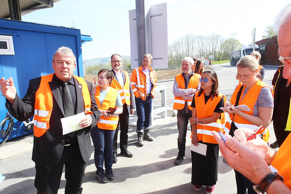 Er&ouml;ffnung Recyclinghof Plus am Wartberg