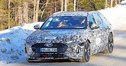 Derzeit testet Audi seine neuen Modelle stark getarnt unter winterlichen Bedingungen in Schweden.