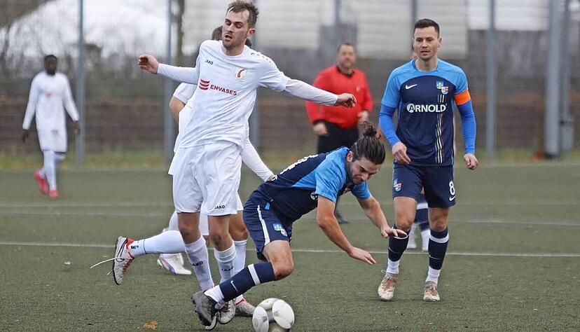 Die Pfedelbacher mit Jann Baust (links) geh&ouml;ren zu den Titelkandidaten. Die SG Sindringen/Ernsbach mit Fabian Kollmar hat einen d&uuml;nnen Kader