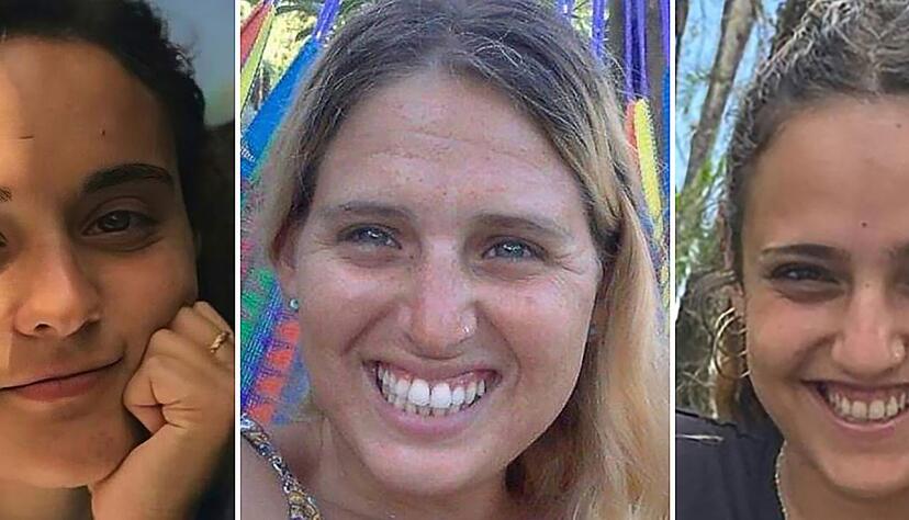 Drei israelische Geiseln. Drei israelische Geiseln.