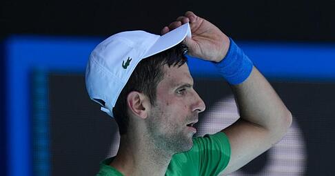 Der serbische Tennisprofis Novak Djokovic. Foto: dpa
