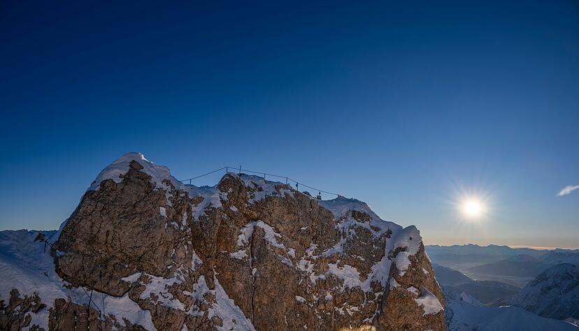 Gut zwei Wochen lang war der Gipfel nackt. Gut zwei Wochen lang war der Gipfel nackt.