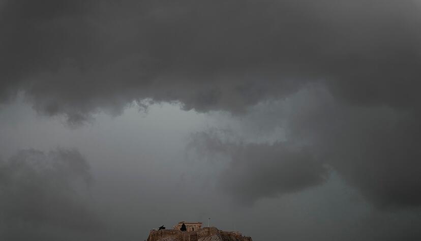 Griechenland hat mit starkem Wind und Regen zu kämpfen. (Archivbild)