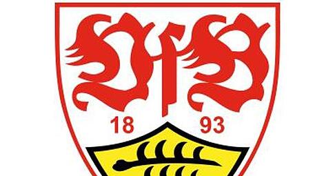 Das Logo des Fußball-Erstligisten VfB Stuttgart. Foto: