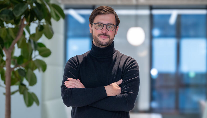 Seit zwei Jahren ist Moritz Gräter einer der Geschäftsführer des Innovationsparks für Künstliche Intelligenz (Ipai).