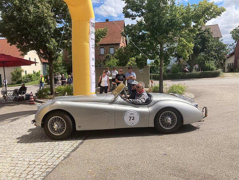 Oldtimer bei der Heidelberg Historic.