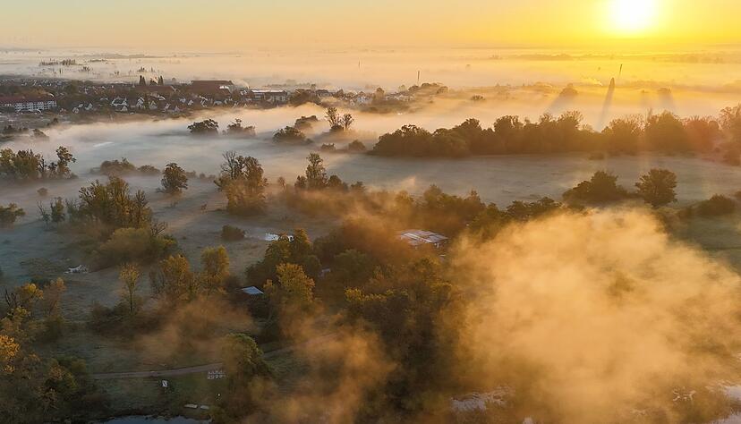 Nebel ist typisch für den Herbst. (Symbolbild)