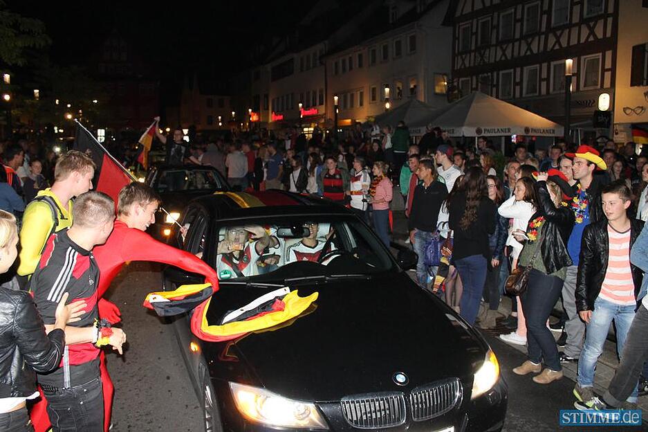 Public Viewing K&uuml;nzelsau | 13.07.