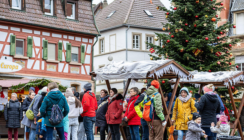 Am Samstag, 7. Dezember, fand der Eppinger Weihnachtsmarkt statt.