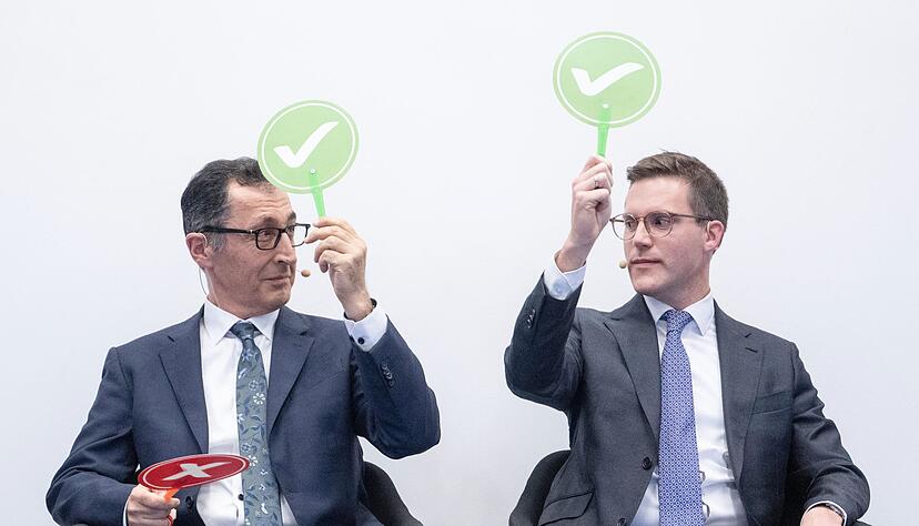 Gr&uuml;nes Licht f&uuml;r Verhandlungen: Gr&uuml;nen-Politiker Cem &Ouml;zdemir hat die CDU von Manuel Hagel zu offiziellen Gespr&auml;chen &uuml;ber eine Regierungszusammenarbeit eingeladen. (Archivbild)