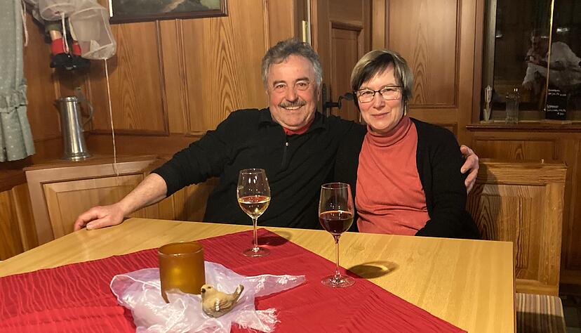 Roland und Claudia Mezger vom Restaurant Bürgerstüble in Friedrichsruhe.