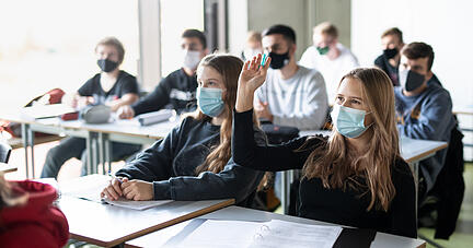 In den beiden Tagen vor Ferienbeginn gilt keine Präsenzpflicht. Foto: dpa