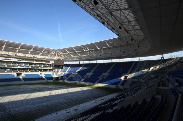 »Schwebender Charakter": Das Dach der Rhein-Neckar-Arena gilt als einzigartig in der deutschen Stadionlandschaft.