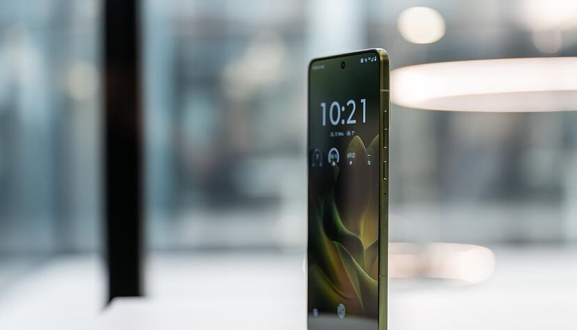 Setzt Akzente: Das 5,9 Millimeter flache Motorola Edge 70.