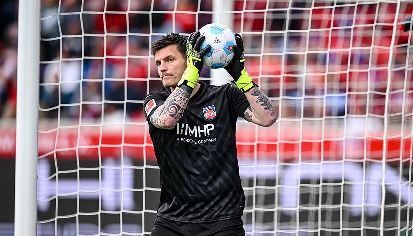 Kevin M&uuml;ller steht bereits seit zehn Jahren in Heidenheim unter Vertrag.