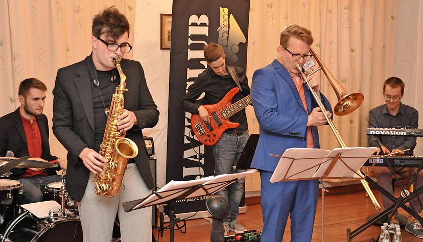 Das Odd Jazz Collective beeindruckte bei seinem Auftritt mit Energie und technischer Versiertheit wie mit spannenden Kompositionen und Arrangements.
Foto: Dignal