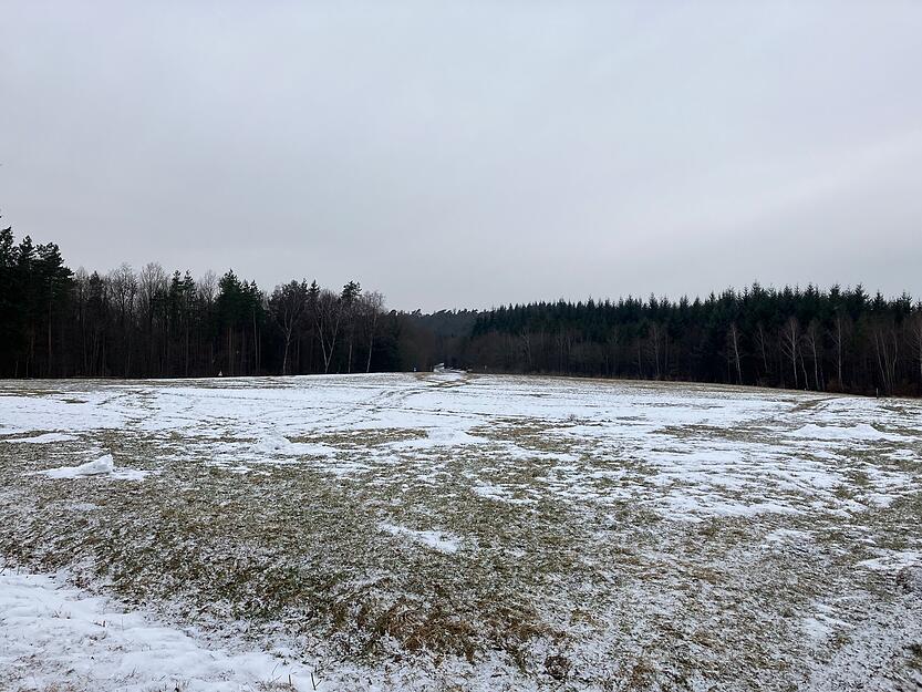 Winterwetter auf dem Stocksberg in Beilstein: Am Montagvormittag war hier trotz erneutem Wintereinbruch noch nichts los.