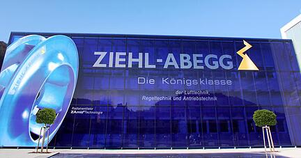 Das Entwicklungszentrum von Ziehl-Abegg am Stammsitz in Künzelsau. Foto: Ziehl-Abegg Das Entwicklungszentrum von Ziehl-Abegg am Stammsitz in Künzelsau. Foto: Ziehl-Abegg