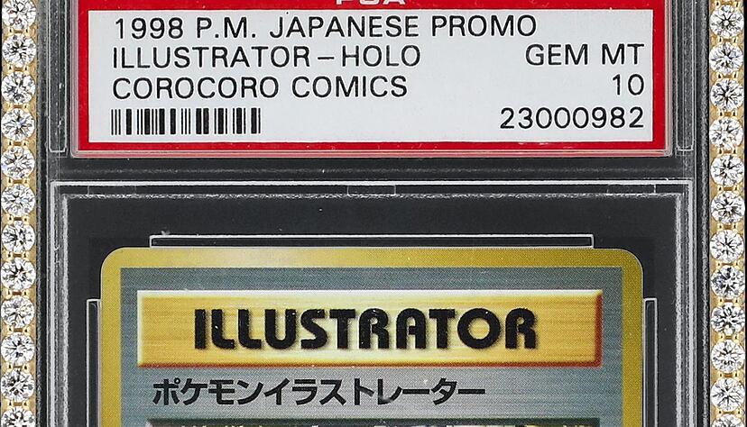 Der Youtuber und Wrestler Logan Paul lie&szlig; die Karte versteigern.