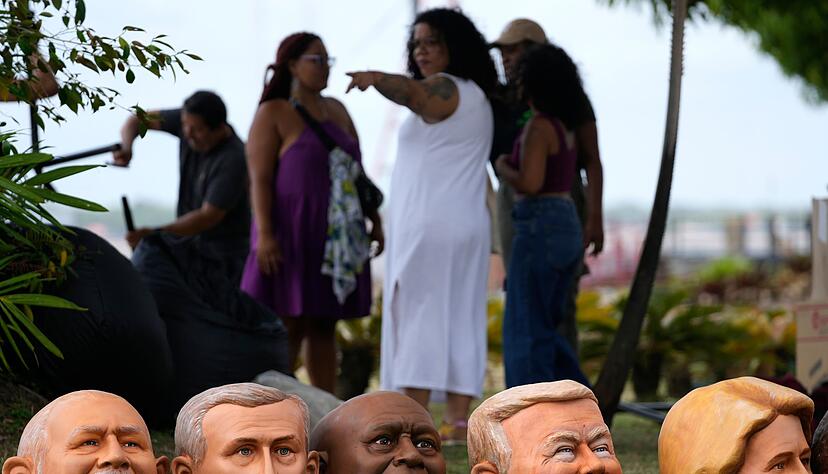 In Belém ist Platz für Protest – ein deutlicher Unterschied zu vergangenen Klimakonferenzen. In Belém ist Platz für Protest – ein deutlicher Unterschied zu vergangenen Klimakonferenzen.
