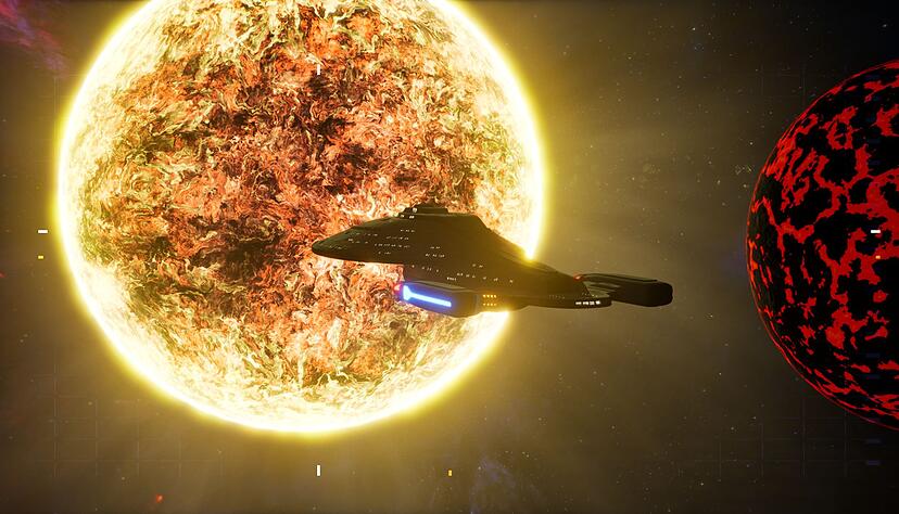 Auf zu neuen Sonnensystemen: In «Star Trek Voyager - Across the unknown» werden Spielerinnen und Spieler zum Captain des Raumschiffs Voyager auf seiner Reise durch die Galaxis. Auf zu neuen Sonnensystemen: In «Star Trek Voyager - Across the unknown» werden Spielerinnen und Spieler zum Captain des Raumschiffs Voyager auf seiner Reise durch die Galaxis.