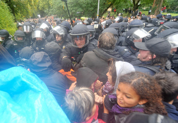 Polizeieinsatz bei Stuttgart-21-Demo | 30.09.