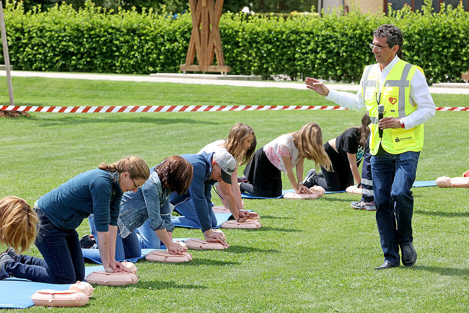 Blaulichttage auf der Gartenschau Eppingen