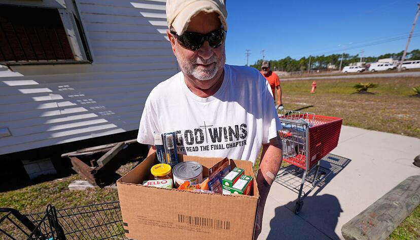 Wegen der unsicheren Lage spenden viele Amerikaner nun Lebensmittel - wie hier im Bundesstaat Missouri. (Archivbild) Wegen der unsicheren Lage spenden viele Amerikaner nun Lebensmittel - wie hier im Bundesstaat Missouri. (Archivbild)