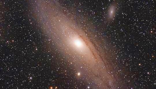 Andromeda-Galaxie: Von der Sternwarte des Robert-Mayer-Gymnasiums Heilbronn aus gelang diese Aufnahme. Foto: Andreas Kerste