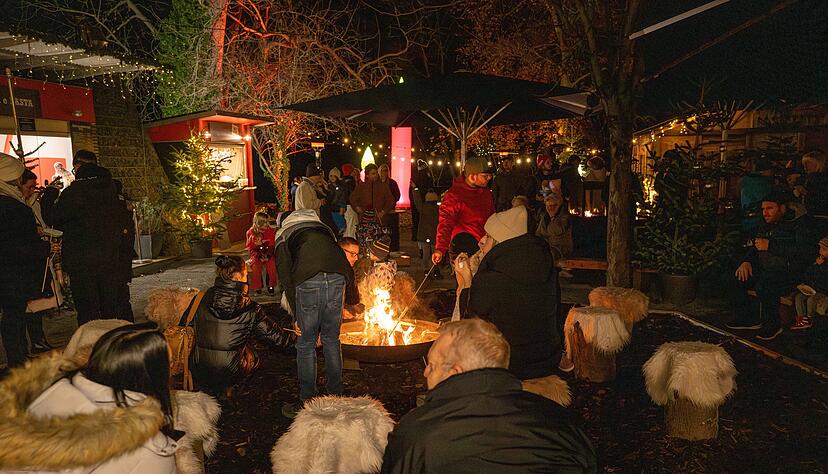 Rund um den Trappensee-Biergarten an der Jägerhausstraße findet der erste Heilbronner Winterzauber statt.