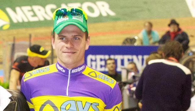 Robert Bartko hat mit dem Niederl&auml;nder Peter Schep in Bremen gesiegt . Foto: Kurt Desplenter