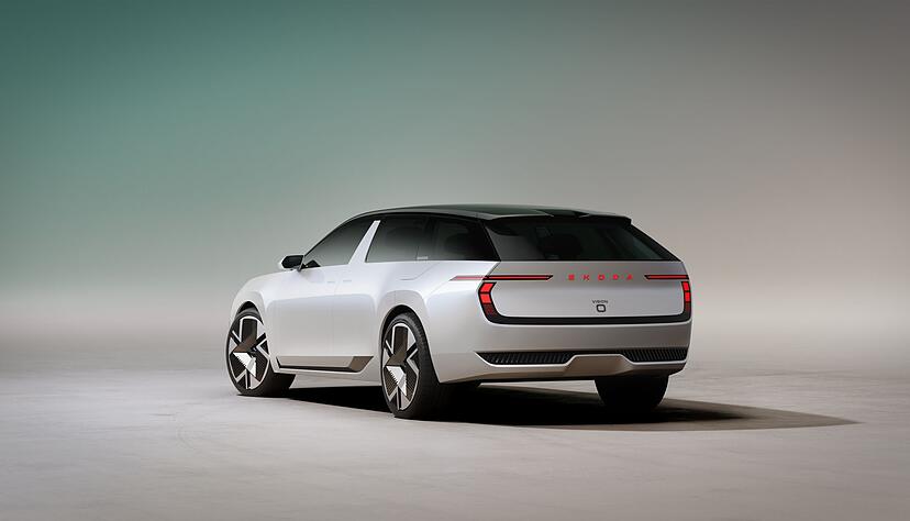 Das Konzeptauto Vision O zeigt, wie sich Skoda einen Kombi der Zukunft vorstellt.