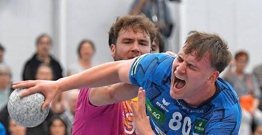 Die Niederlage war für Louis Dück (re.) und den TSB schmerzhaft.