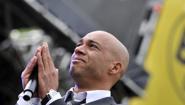 Dede im Mai bei seinem Abschied von Borussia Dortmund.