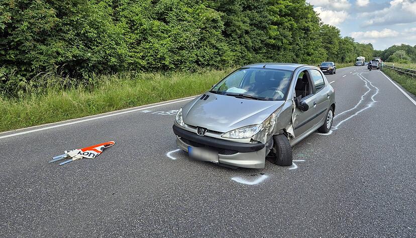 Am Dienstagabend ereignete sich ein Unfall auf der B27.