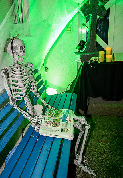 Halloween-Haus in Kirchhausen