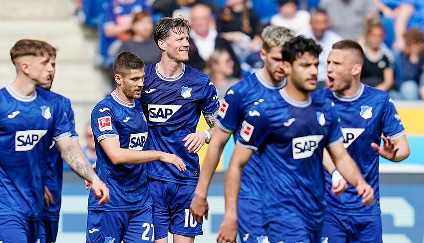 Die TSG Hoffenheim holte im Kampf um die internationalen Pl&auml;tze wichtige drei Punkte.