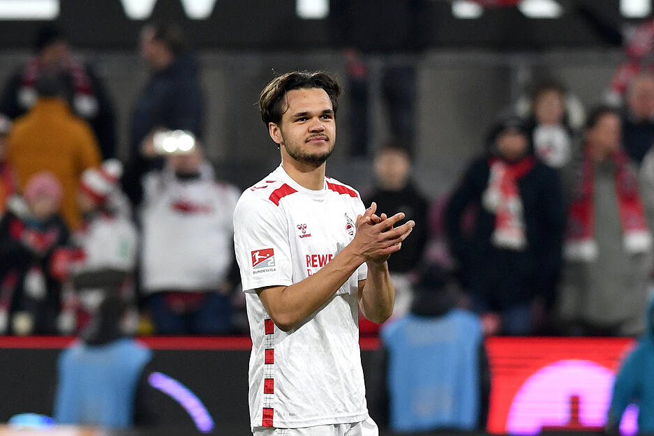 Max Finkgräfe vom 1. FC Köln soll das Interesse des VfB Stuttgart geweckt haben.
