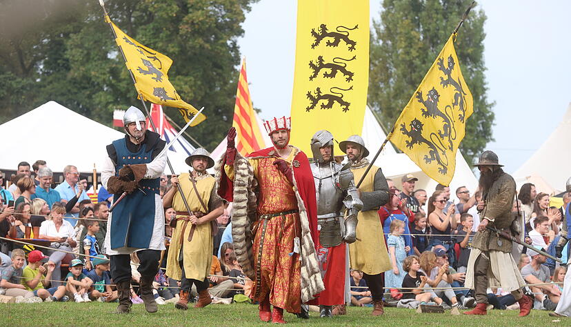 Mittelalterliches Burgfest auf Burg Stettenfels in Untergruppenbach: Die sch&ouml;nsten Bilder 2024