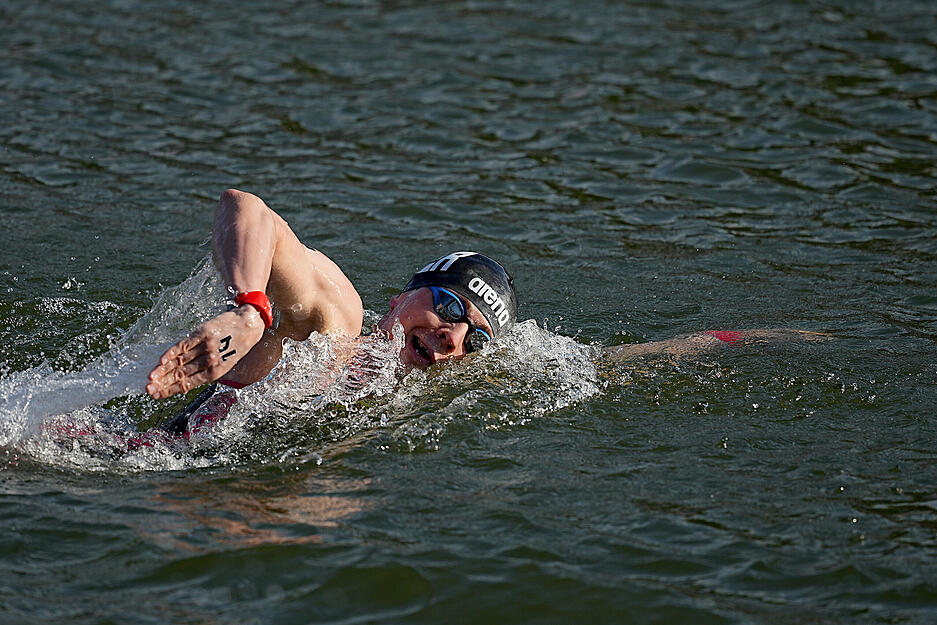 Oliver Klement, Schwimmen: Silber über 10 Kilometer Freiwasserschwimmen.